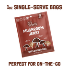 Applewood BBQ Mushroom Jerky - Single Serve Pack