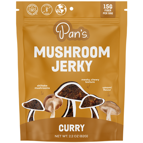 Curry Mushroom Jerky