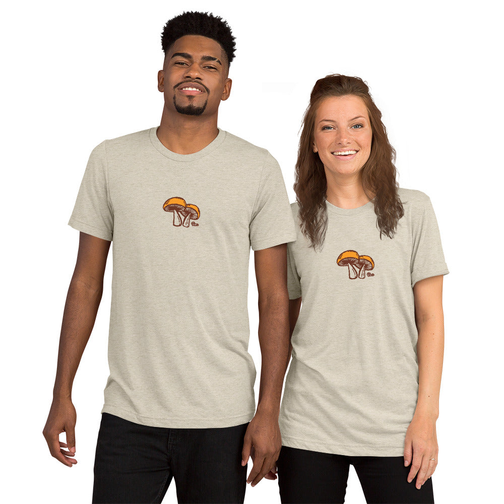 Mushroom Graphic Short Sleeve T-Shirt